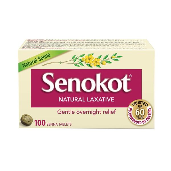Senokot Natural Senna 100 Tablets Divine