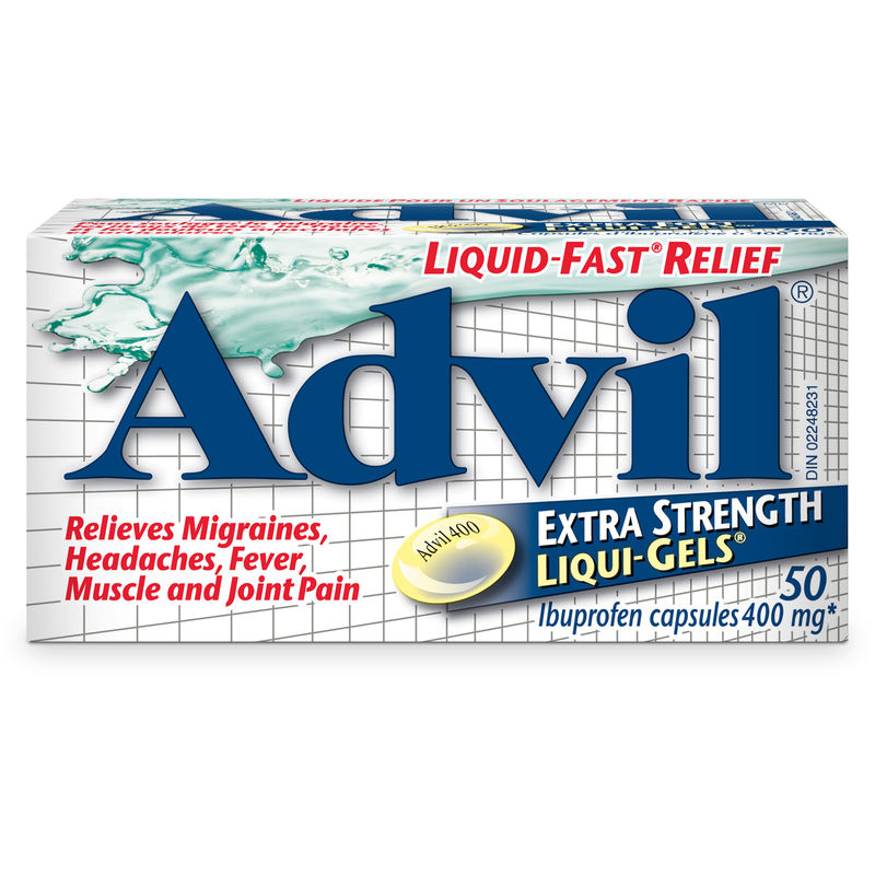 Advil Extra Strength Liquid-Gels (400 mg) – 50 capsules – Divine